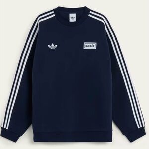 NWOT Oasis × Adidas Tour Crew Sweatshirt
